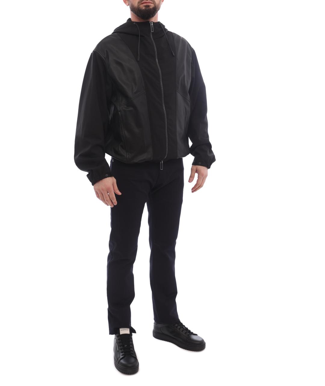 EMPORIO ARMANI Черная куртка, фото 6