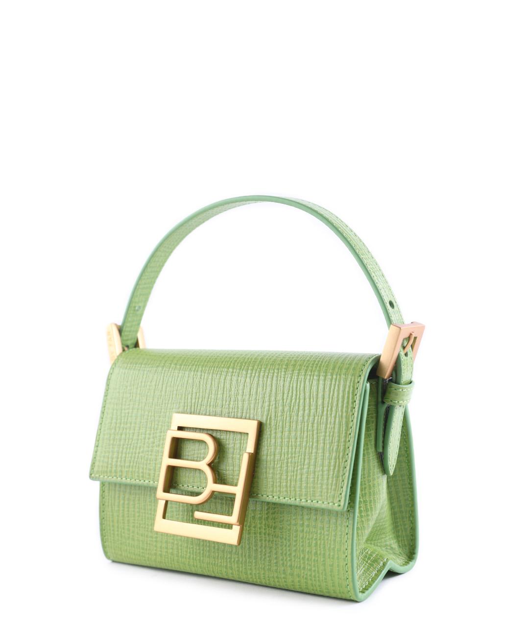 BY FAR Зеленая сумка с короткими ручками, фото 5