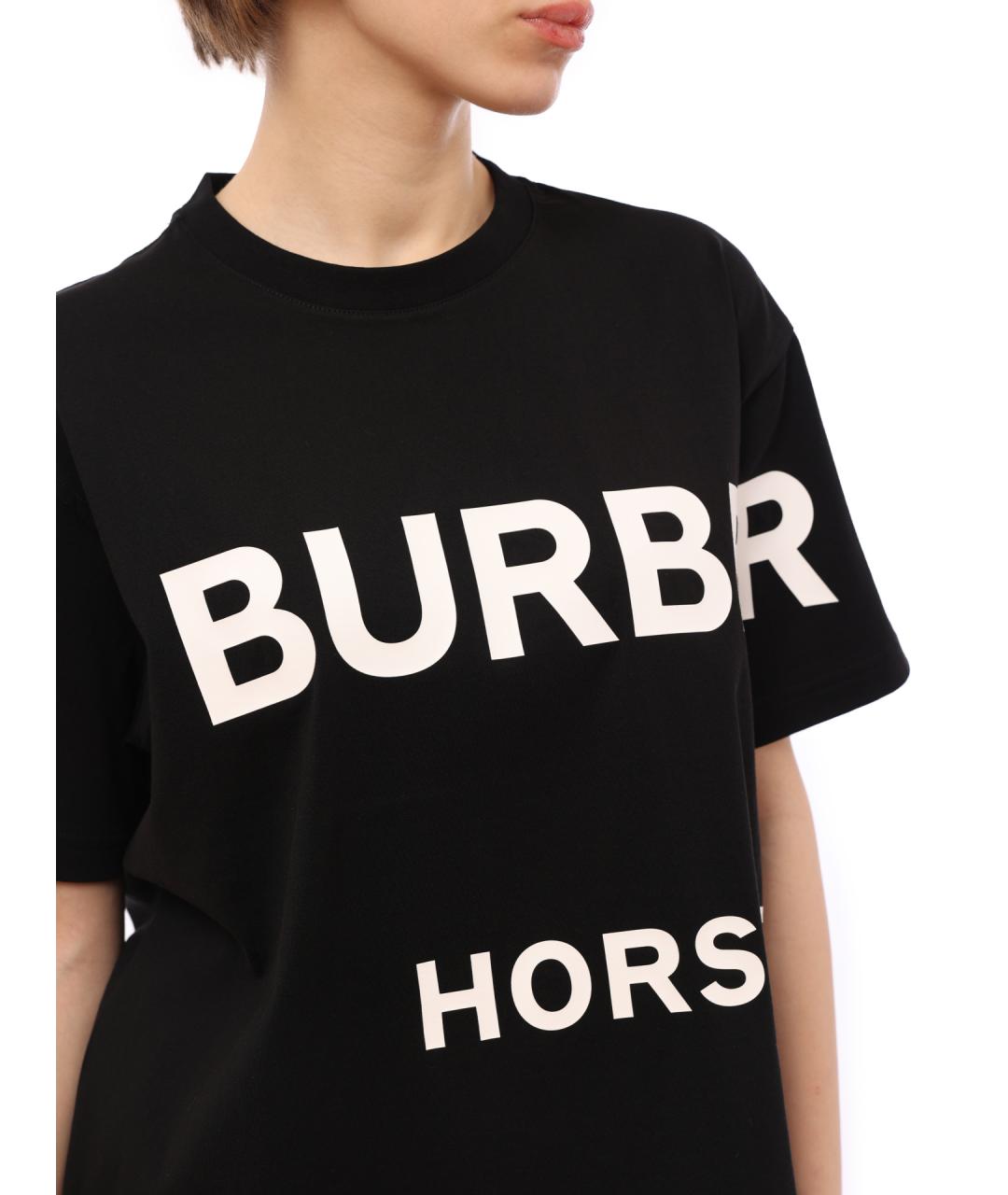 BURBERRY Хлопковая футболка, фото 6
