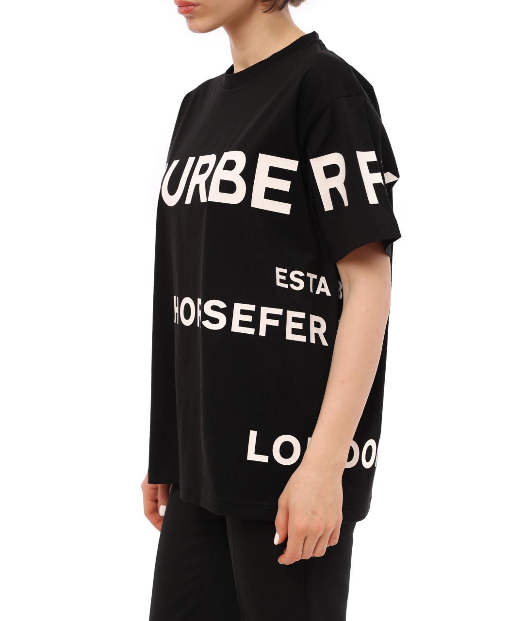 BURBERRY Хлопковая футболка, фото 3