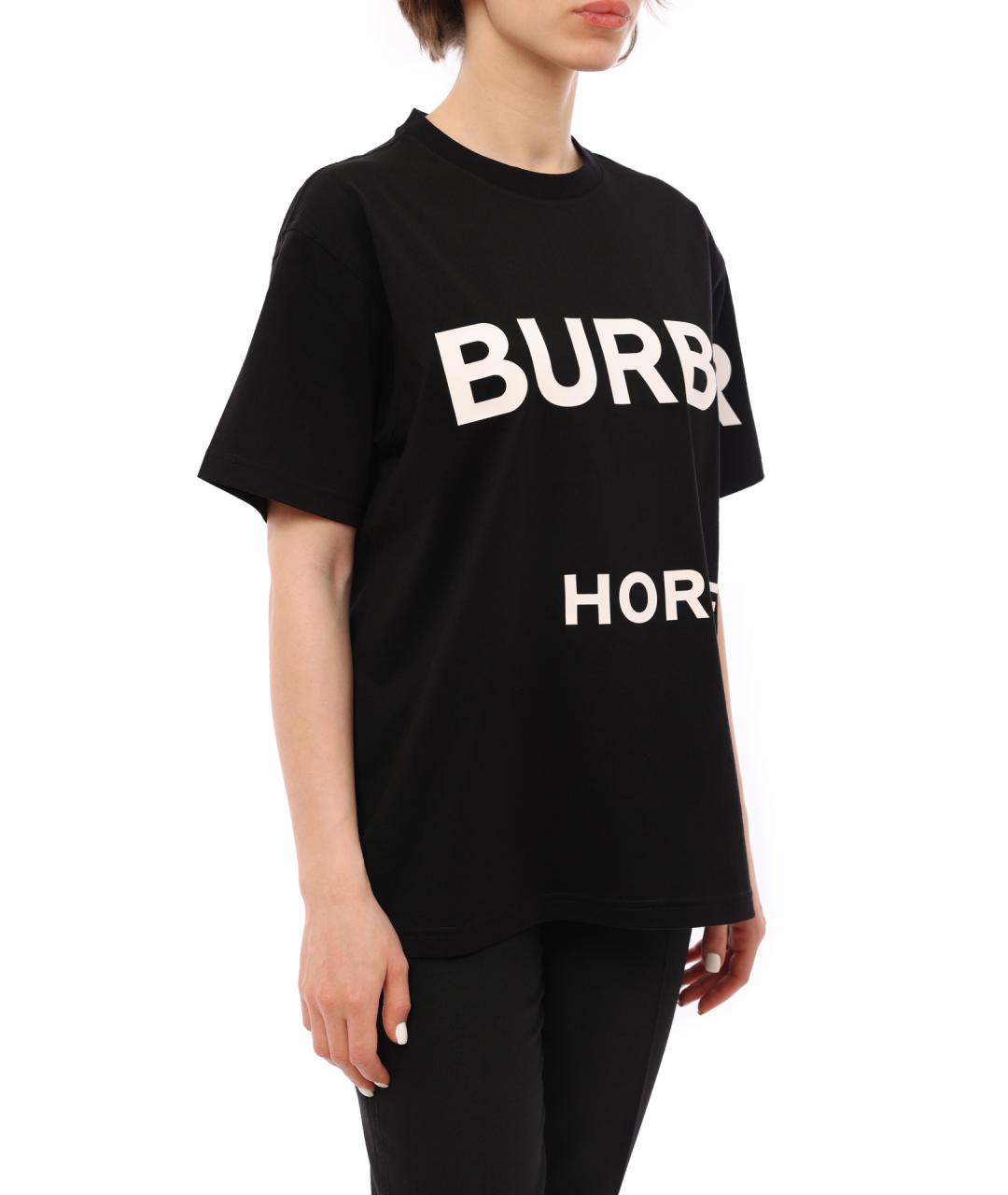 BURBERRY Хлопковая футболка, фото 5