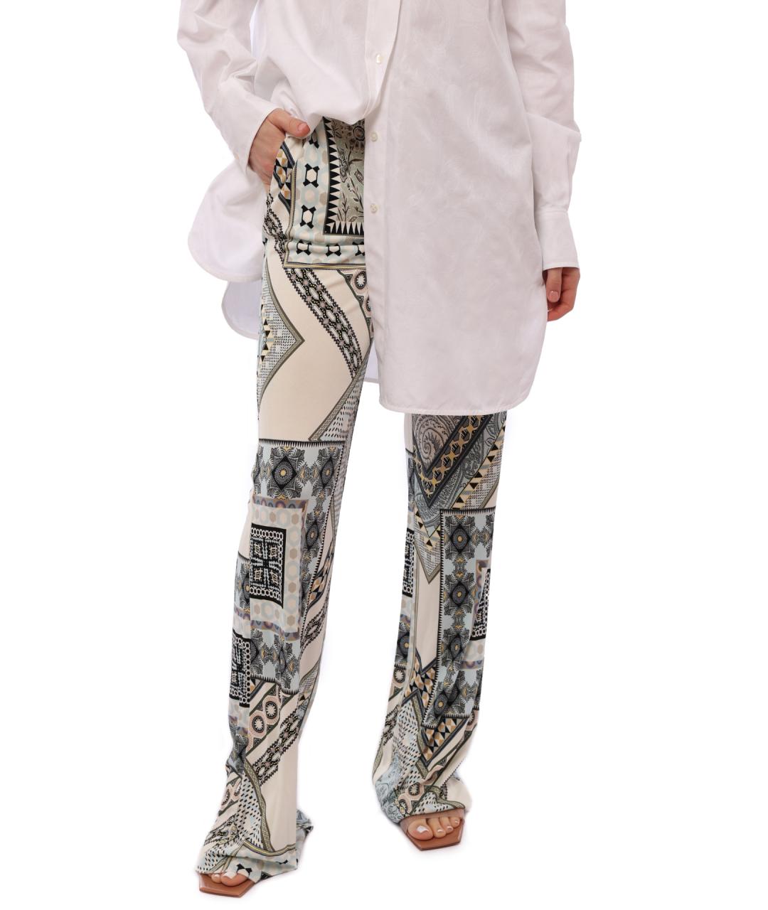 ETRO Мульти прямые брюки, фото 4