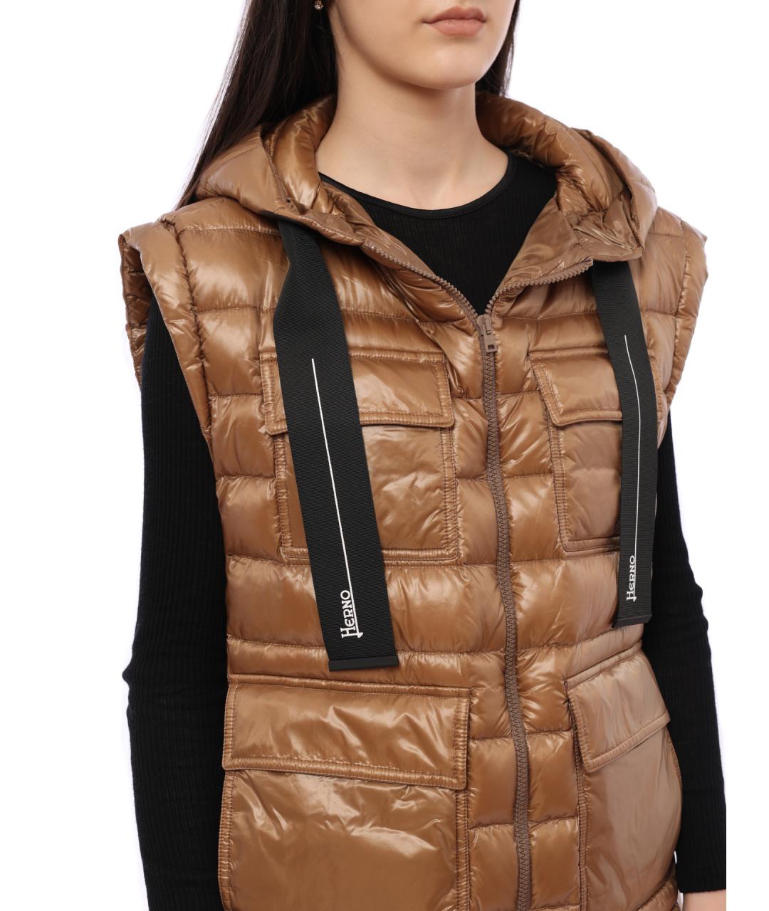 HERNO Полиамидовый жилет, фото 5