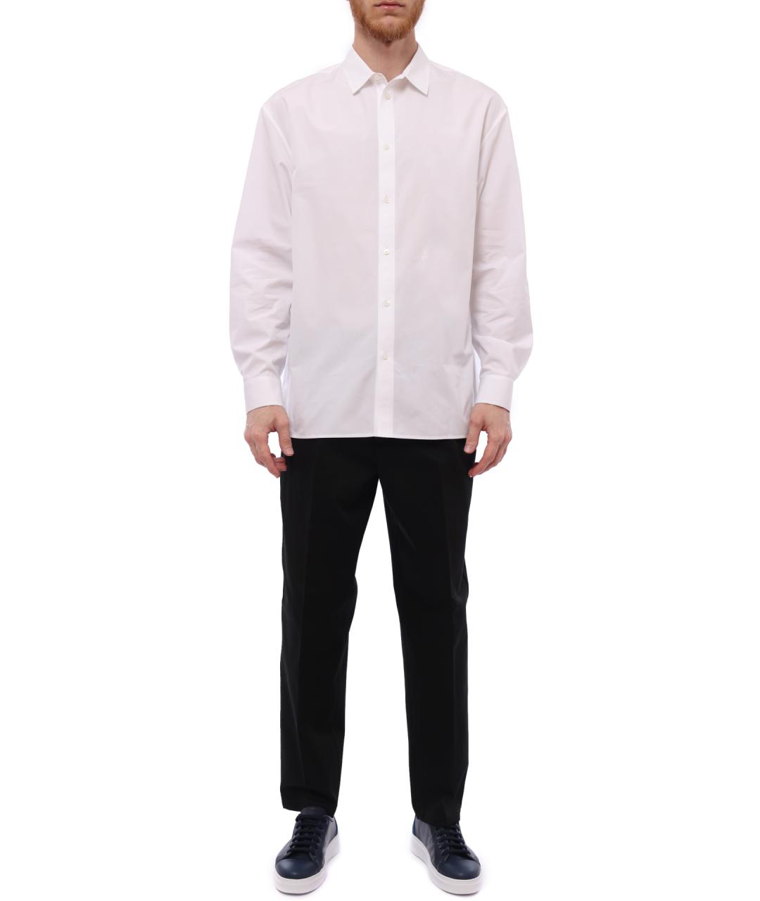 JIL SANDER Хлопковая кэжуал рубашка, фото 2