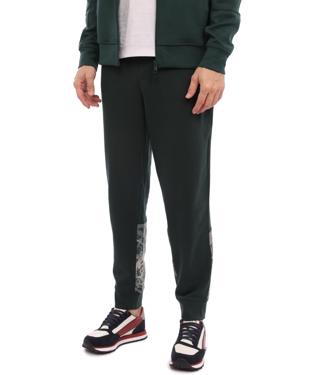 ARMANI EXCHANGE Темно-синие повседневные брюки, фото 3