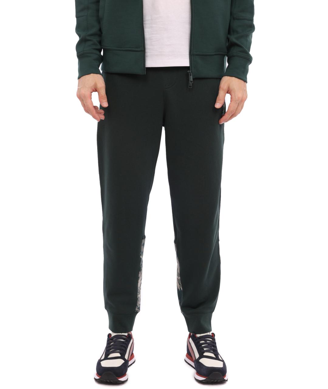 ARMANI EXCHANGE Темно-синие повседневные брюки, фото 1