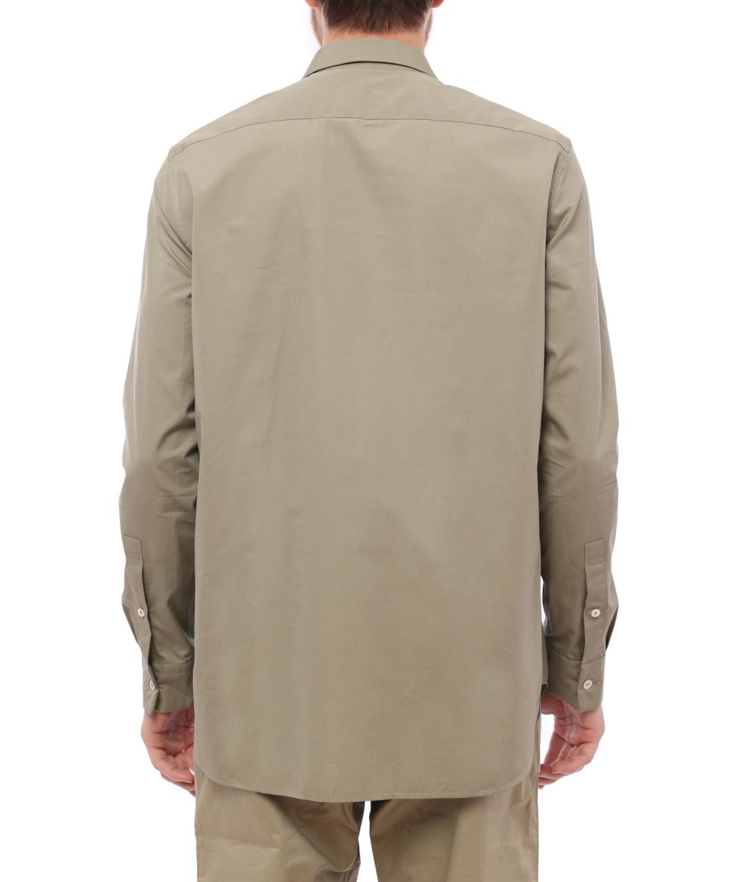 JIL SANDER Хлопковая кэжуал рубашка, фото 5