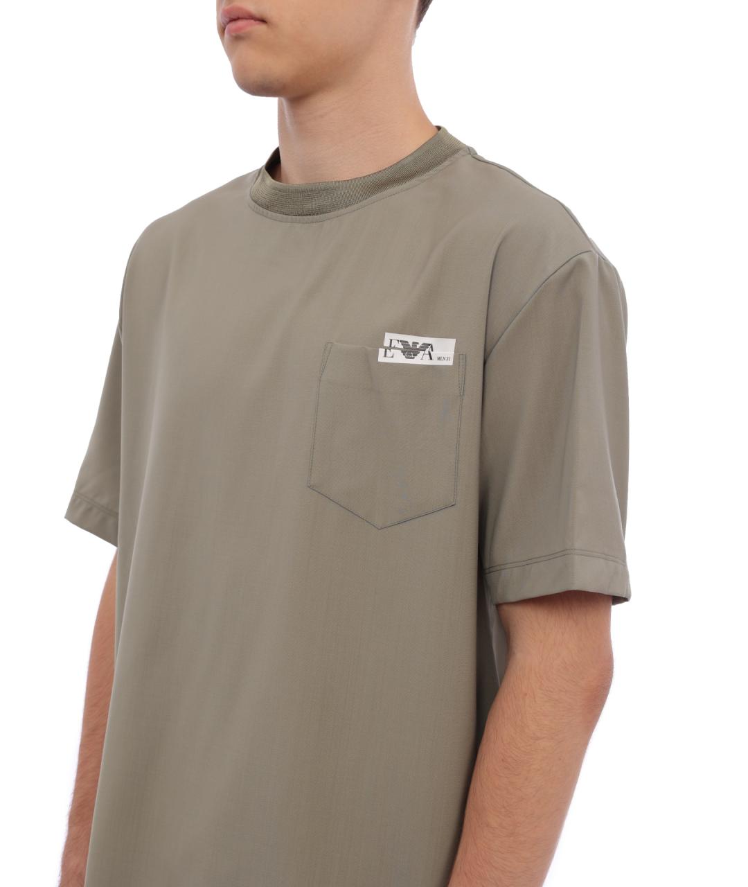 EMPORIO ARMANI Футболка, фото 3