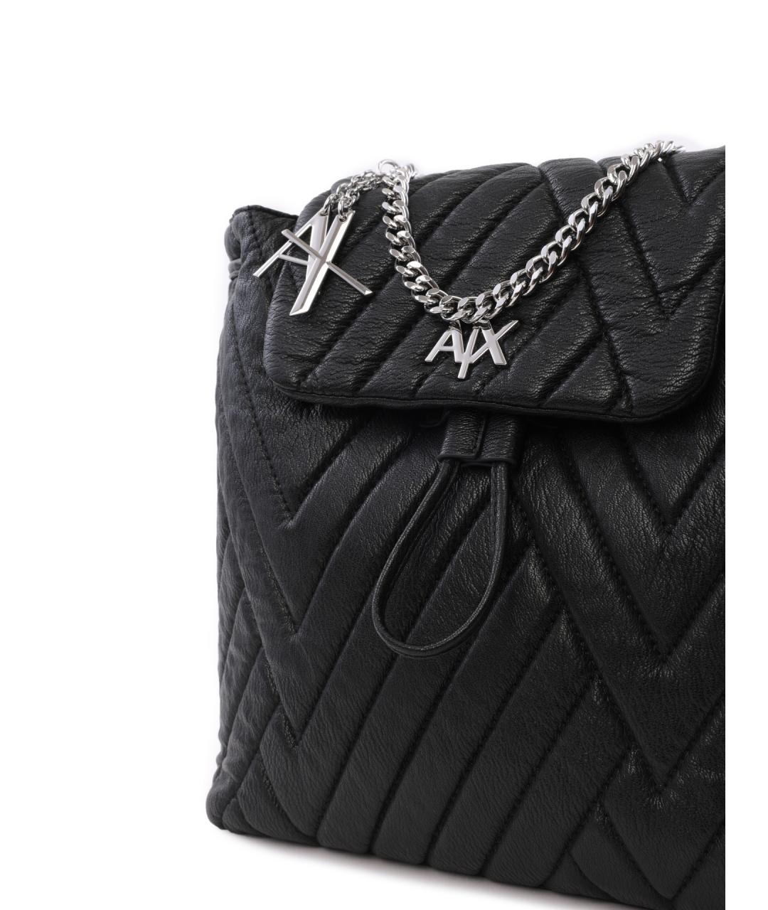 ARMANI EXCHANGE Черный рюкзак, фото 4