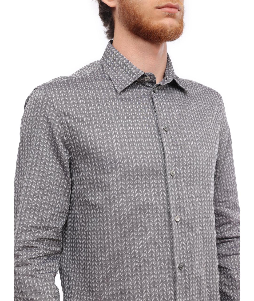 EMPORIO ARMANI Мульти кэжуал рубашка, фото 4