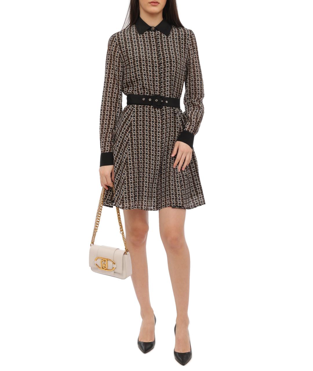 LIU JO Шелковое повседневное платье, фото 1