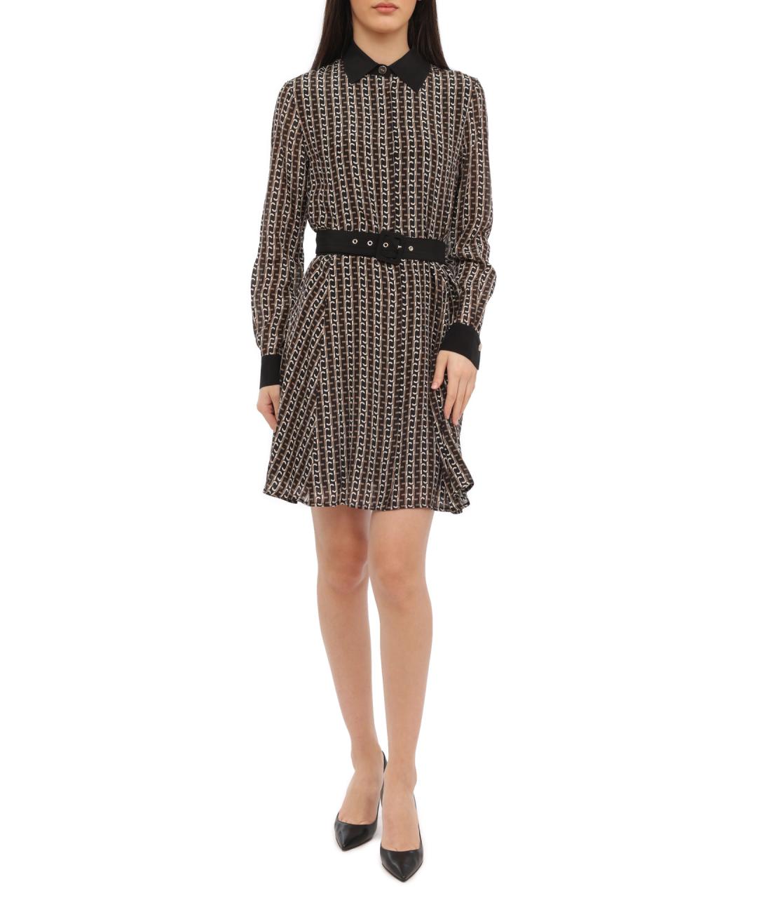 LIU JO Шелковое повседневное платье, фото 5