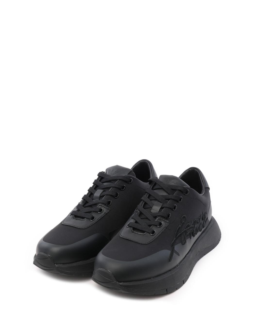 EMPORIO ARMANI Текстильные кроссовки, фото 2