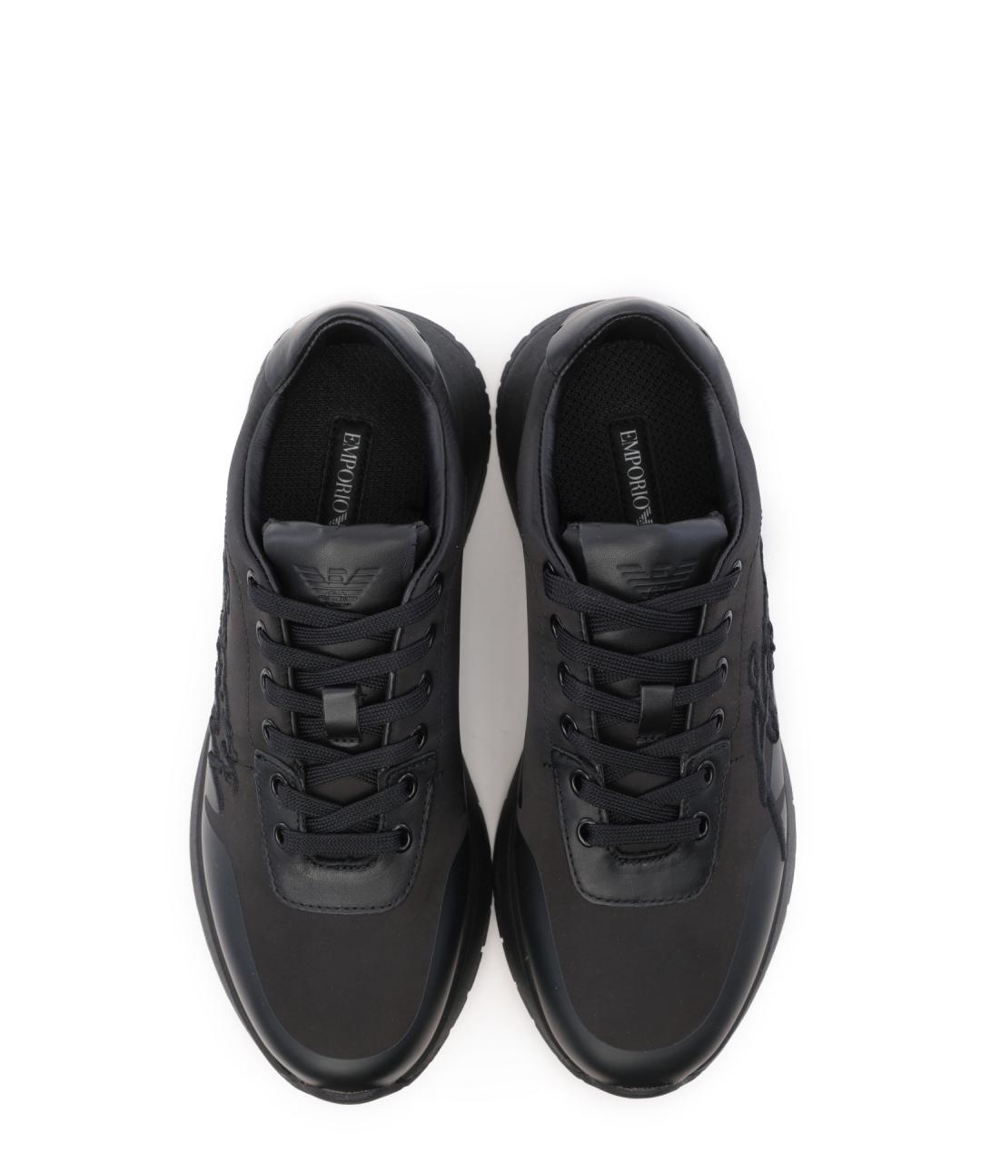 EMPORIO ARMANI Текстильные кроссовки, фото 5