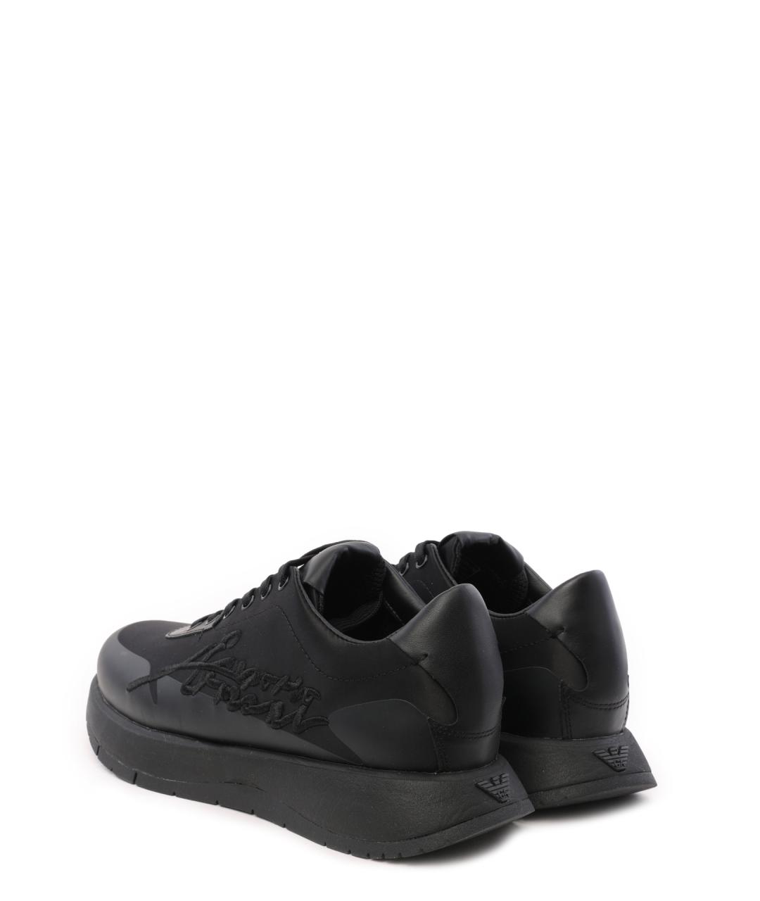 EMPORIO ARMANI Текстильные кроссовки, фото 3