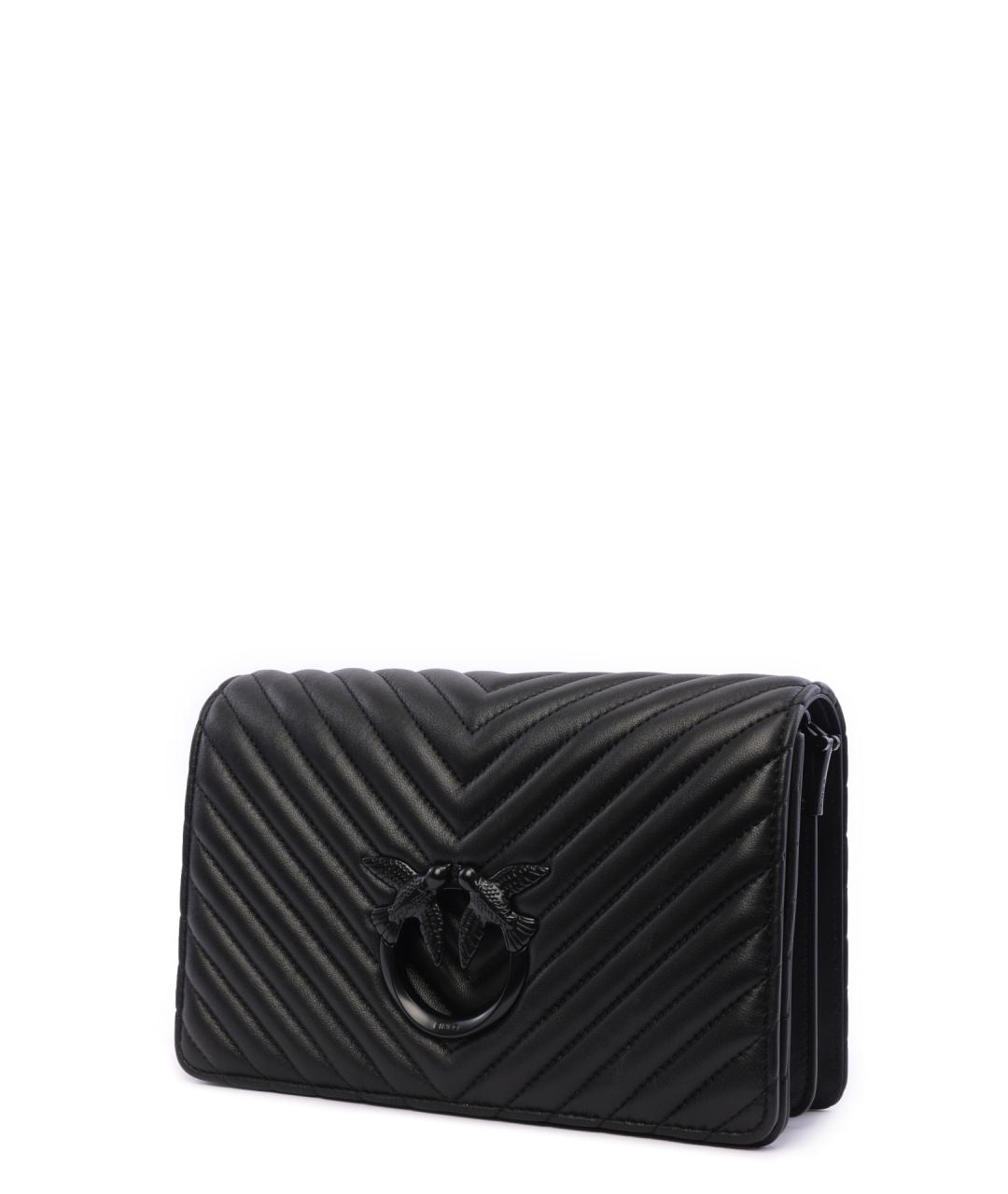 PINKO Черная сумка через плечо, фото 2