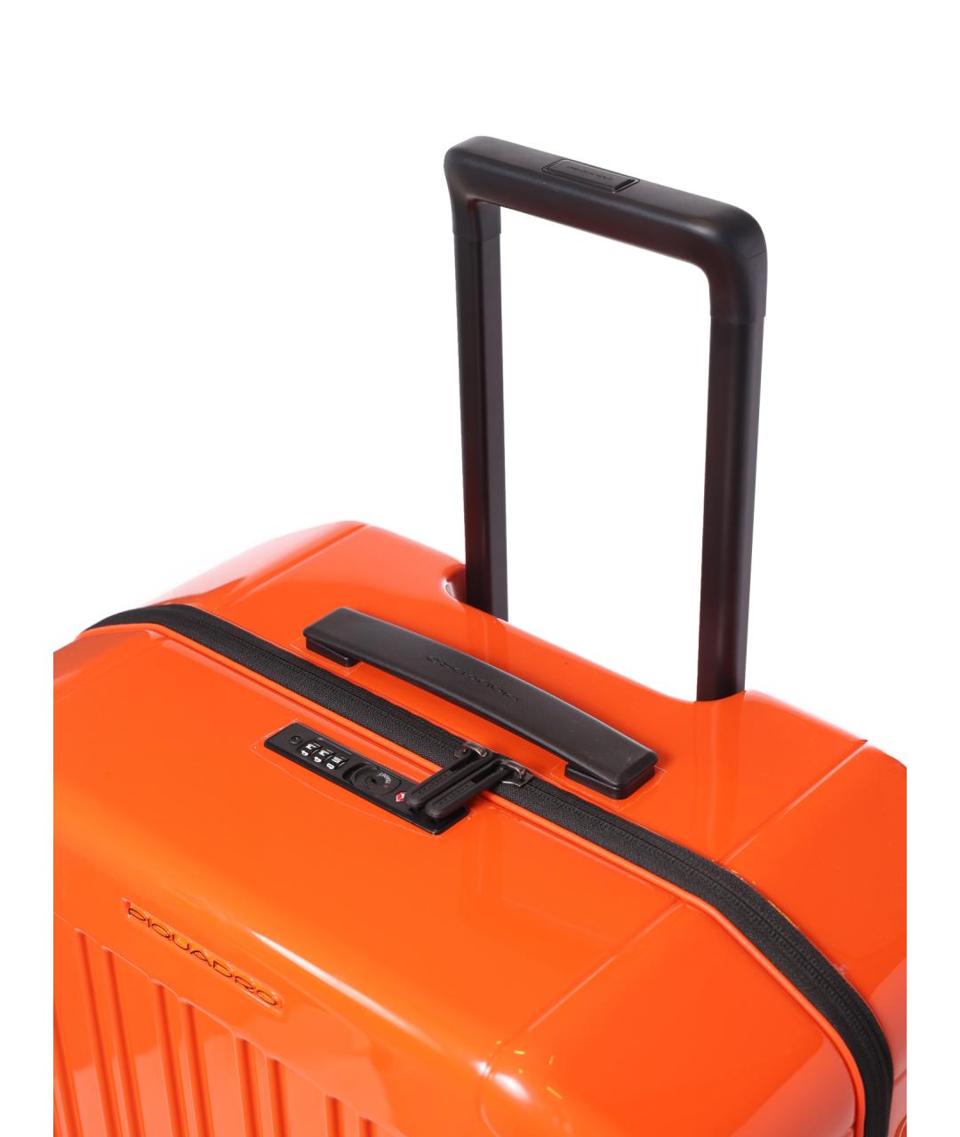 PIQUADRO Оранжевый чемодан, фото 5