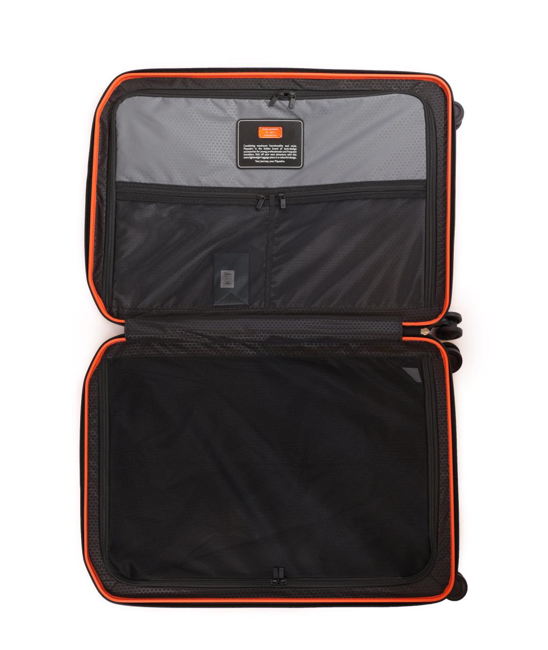 PIQUADRO Оранжевый чемодан, фото 4