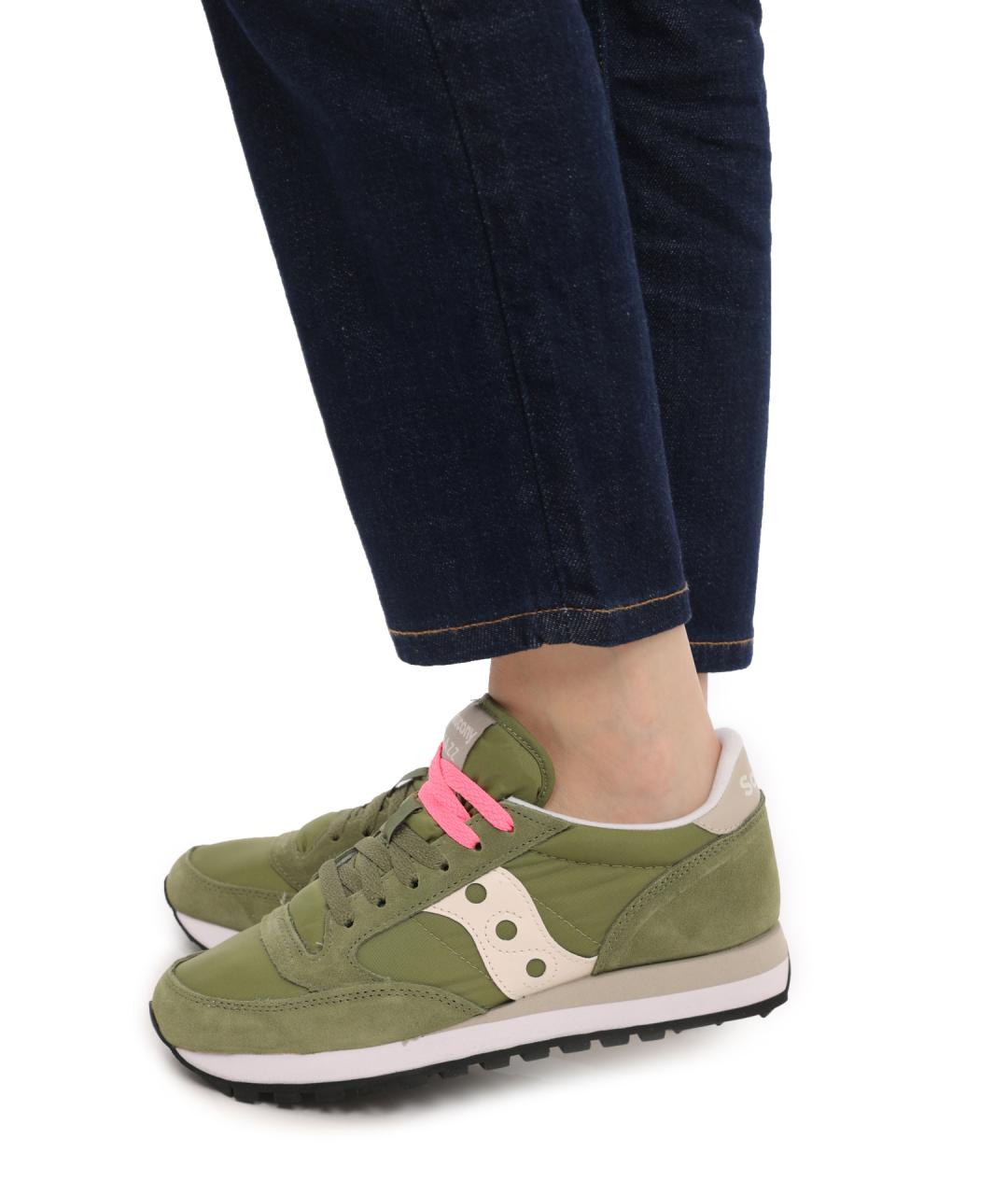 SAUCONY Зеленые кроссовки, фото 7