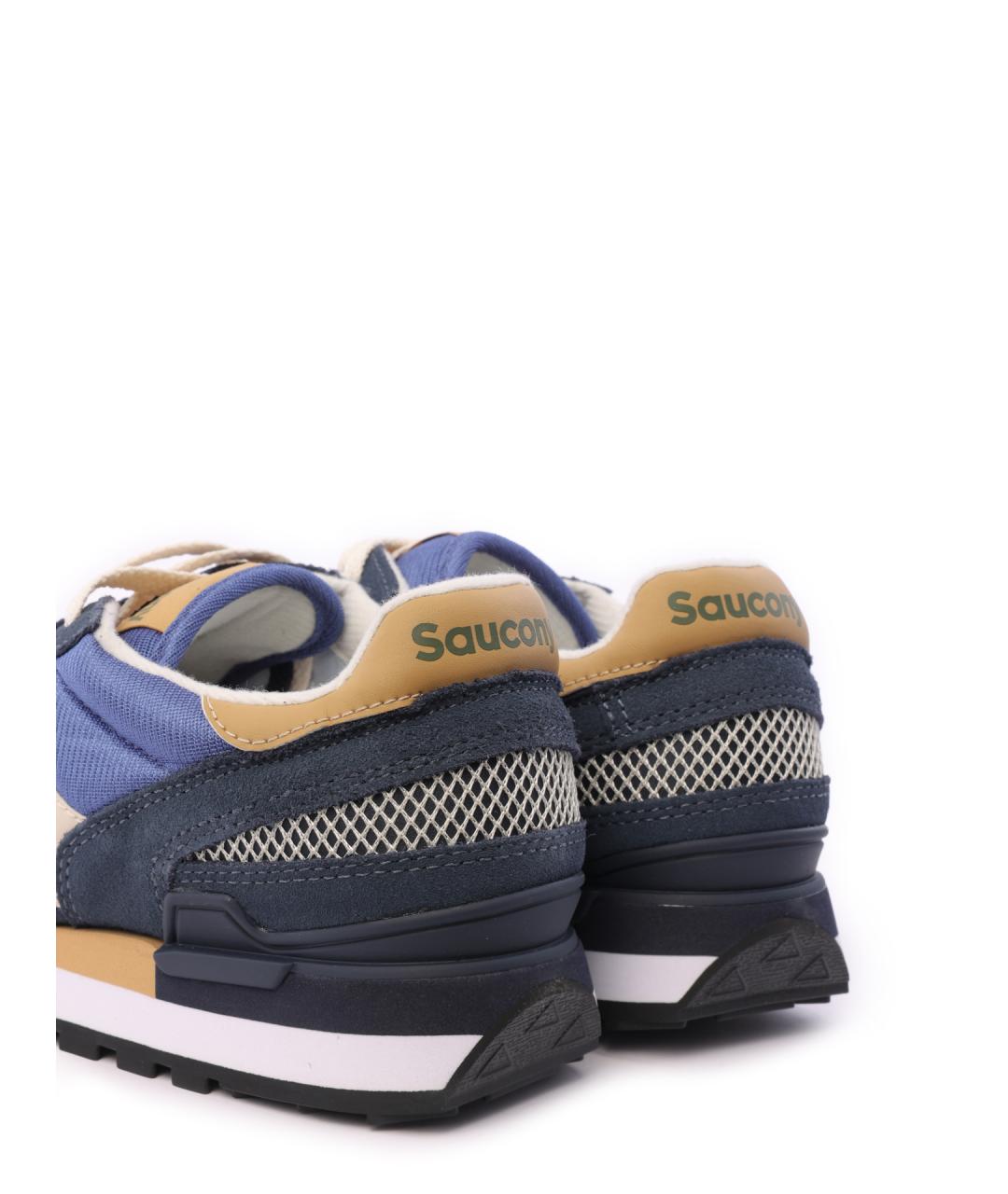 SAUCONY Темно-синие текстильные низкие кроссовки / кеды, фото 6