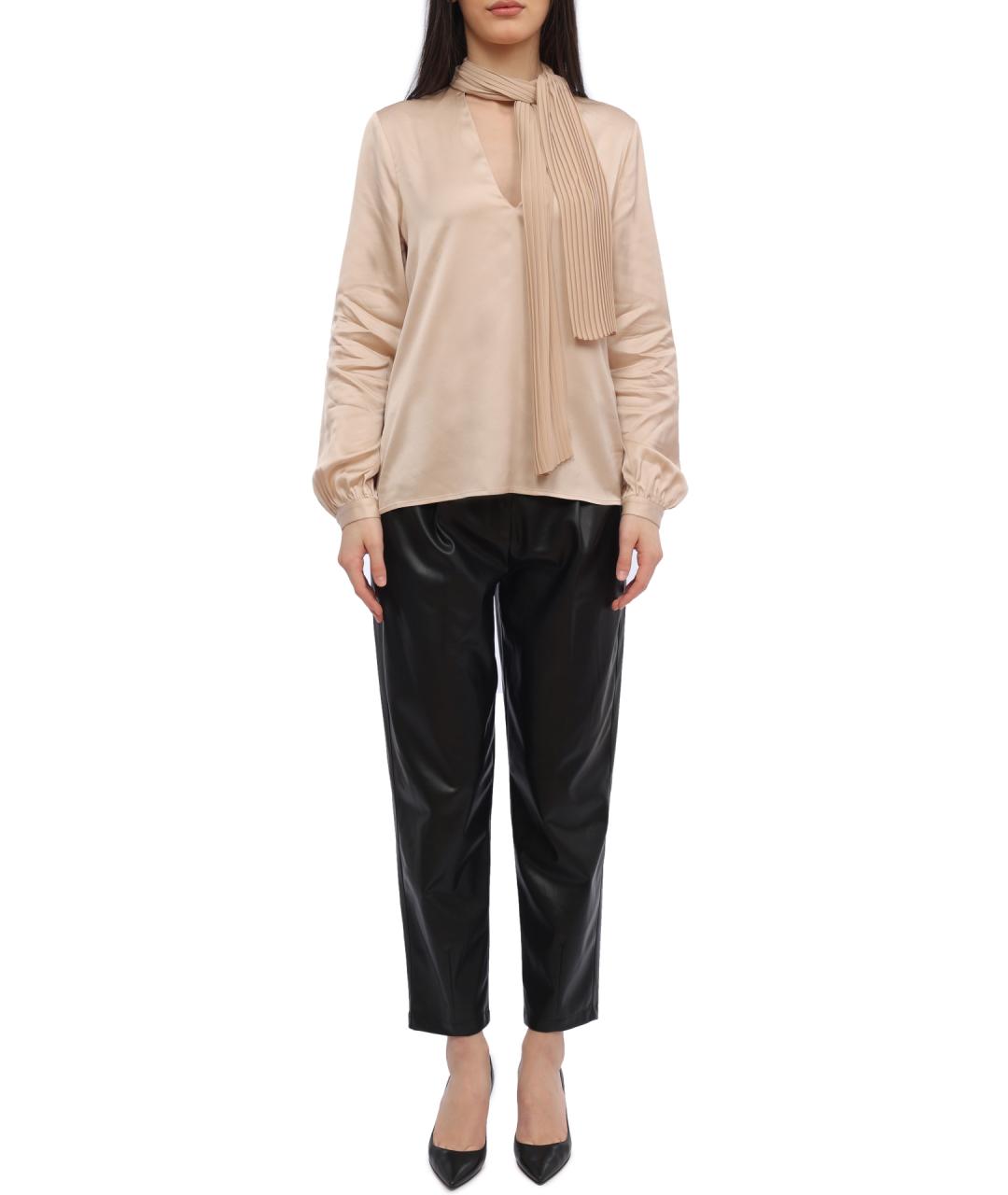 LIU JO Черные прямые брюки, фото 2