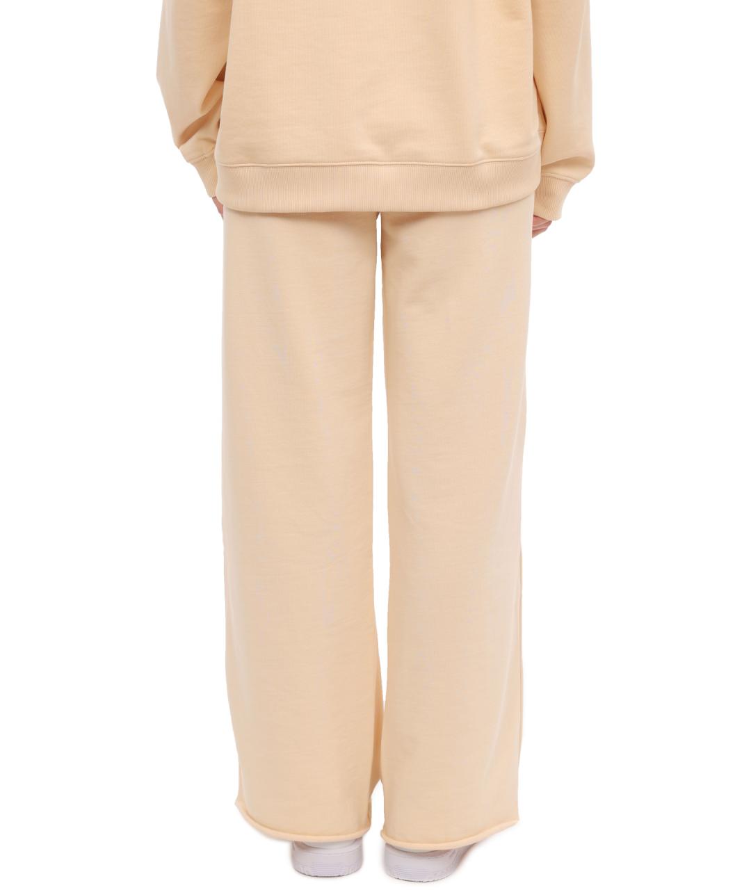 HUGO Бежевые прямые брюки, фото 4