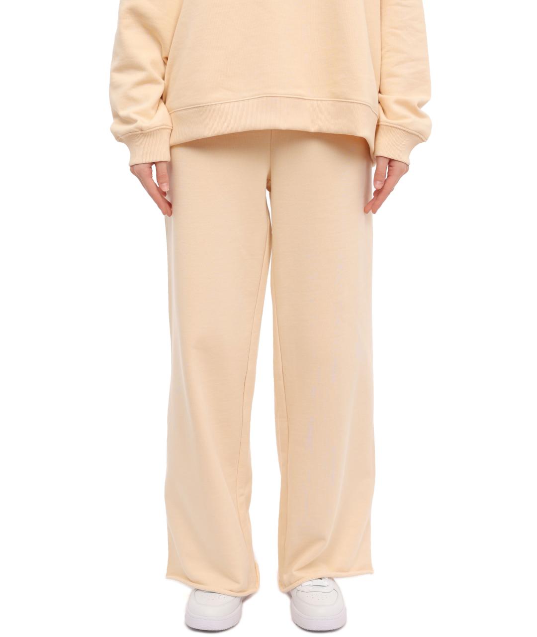 HUGO Бежевые прямые брюки, фото 1