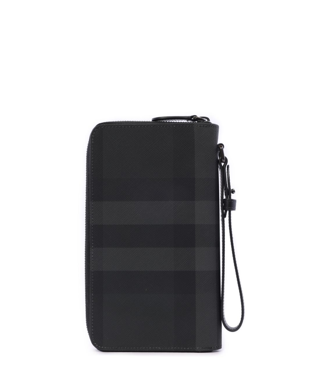 BURBERRY Серый кошелек, фото 4