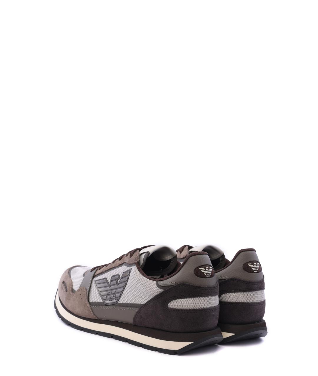 EMPORIO ARMANI Мульти низкие кроссовки / кеды, фото 3