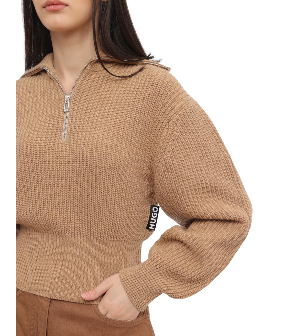 HUGO Шерстяной джемпер / свитер, фото 4