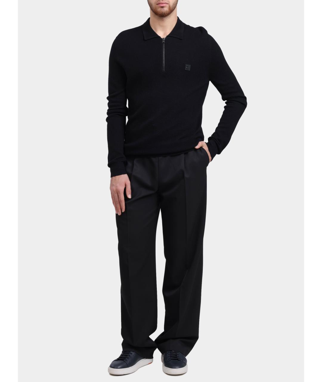 HUGO Черный джемпер / свитер, фото 2