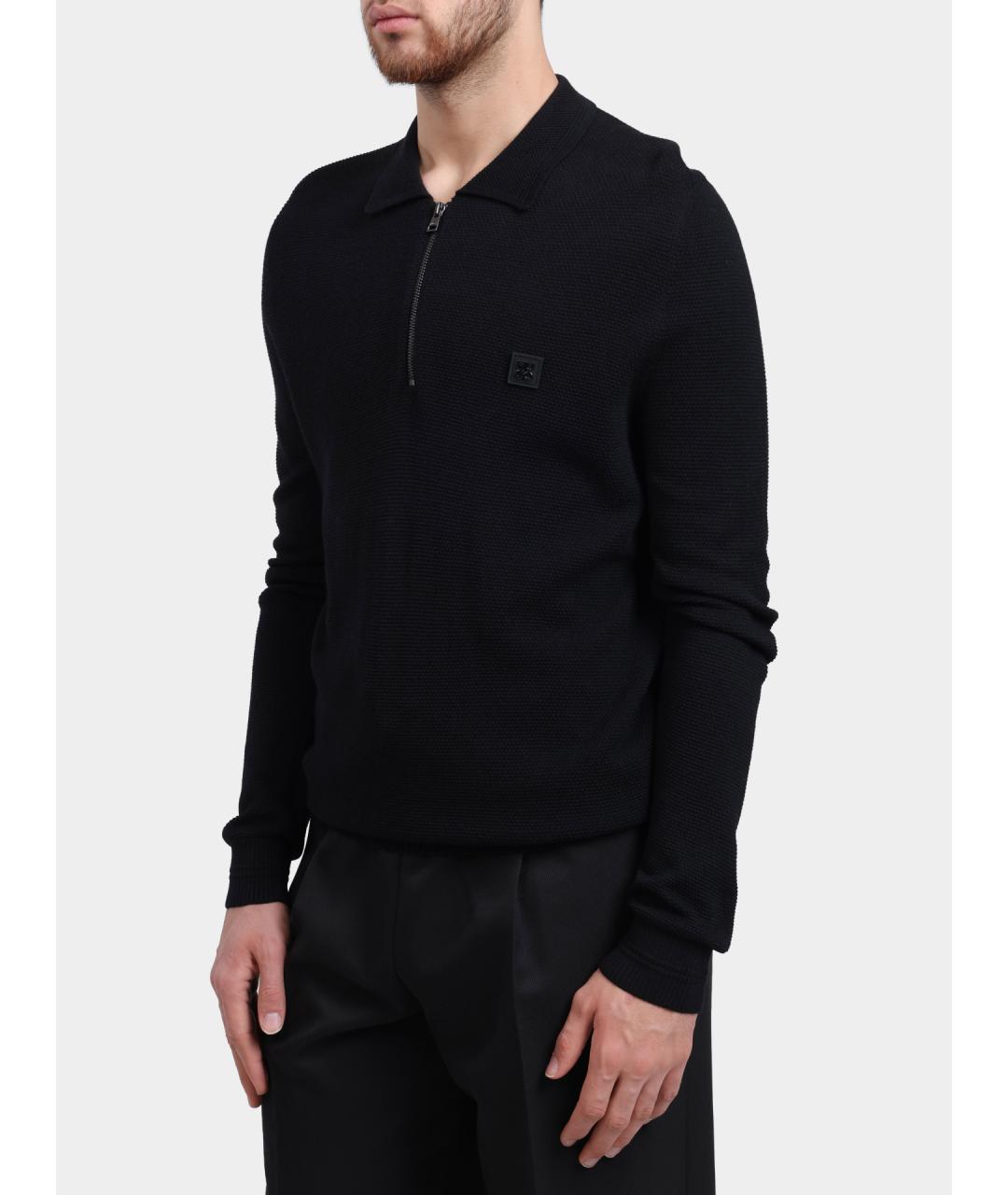 HUGO Черный джемпер / свитер, фото 4