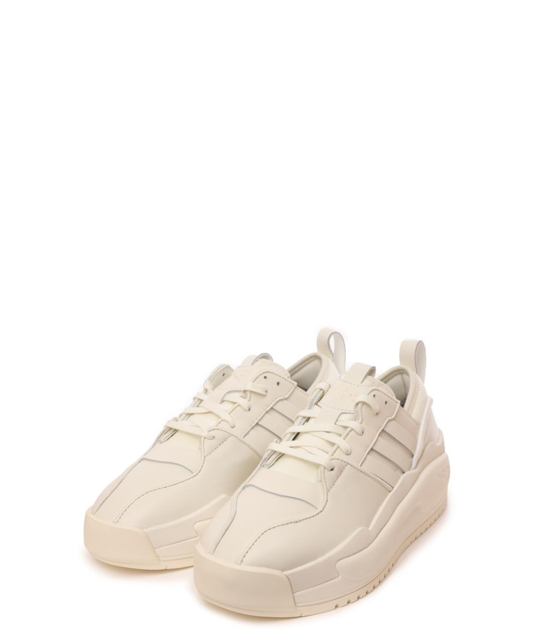 Y-3 Белые низкие кроссовки / кеды, фото 2