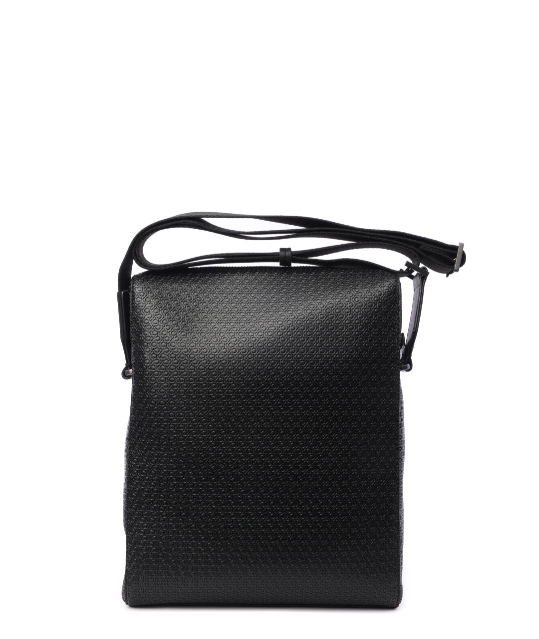 CALVIN KLEIN Черная сумка на плечо, фото 4
