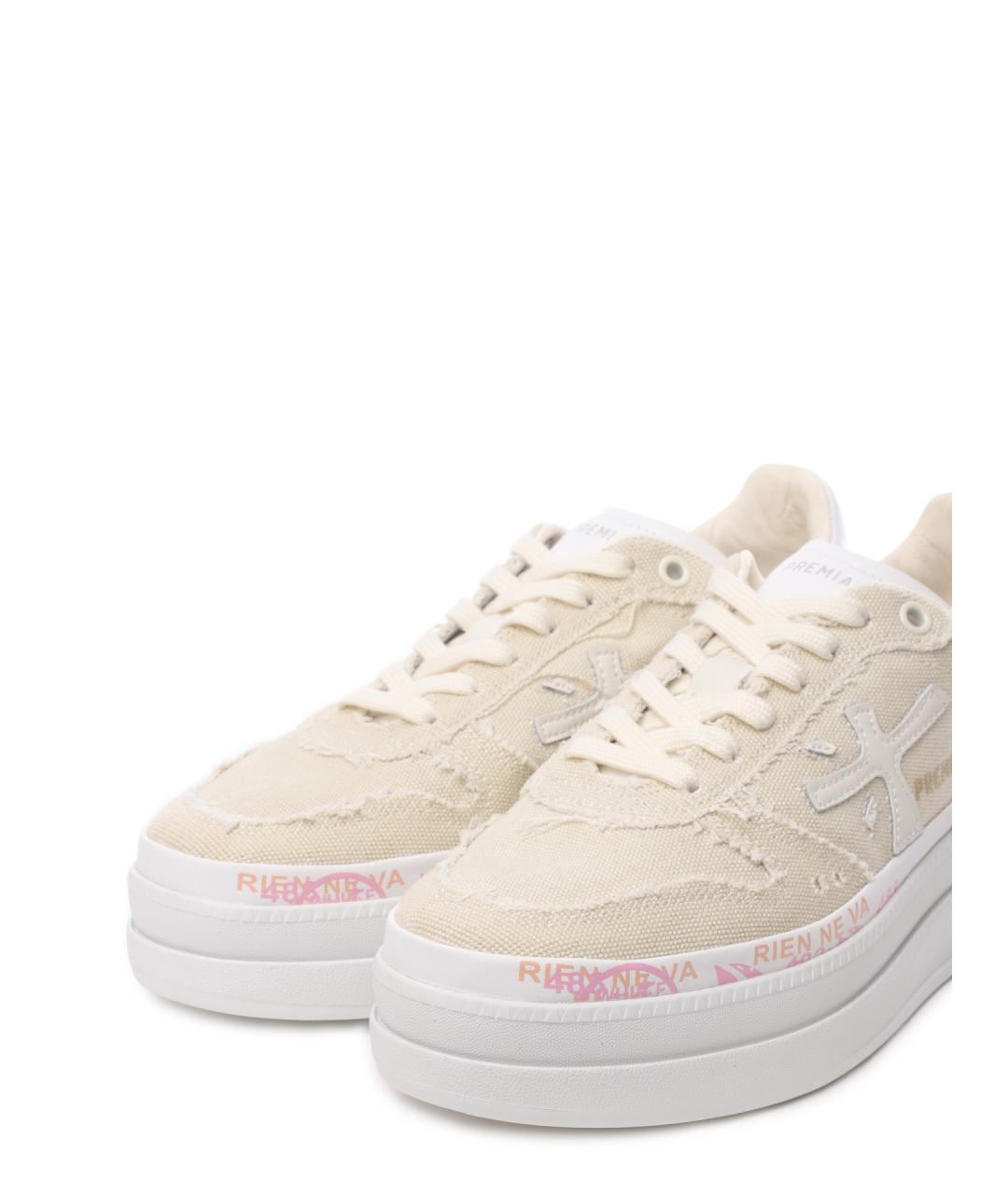 PREMIATA Бежевые кеды, фото 6