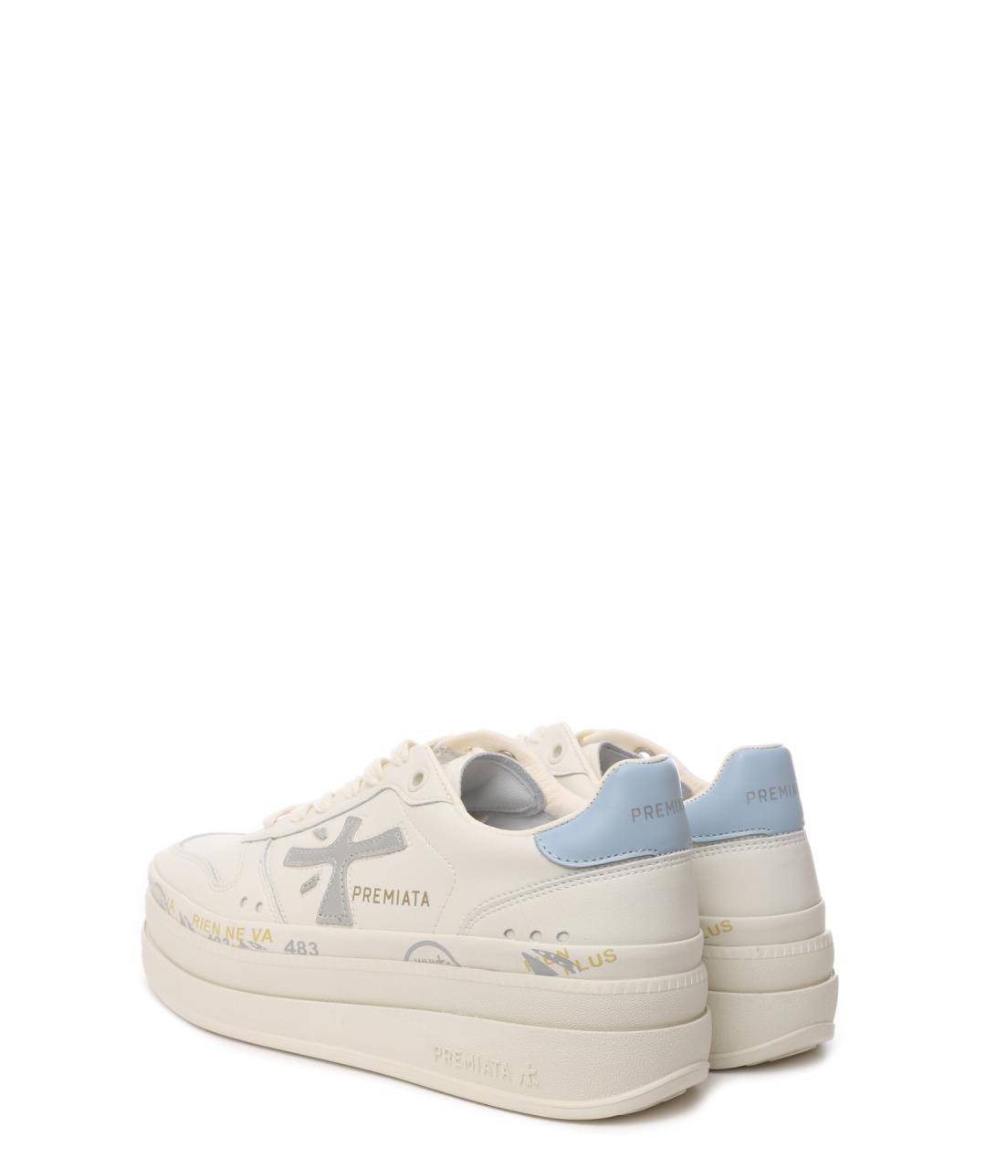 PREMIATA Кожаные кеды, фото 3