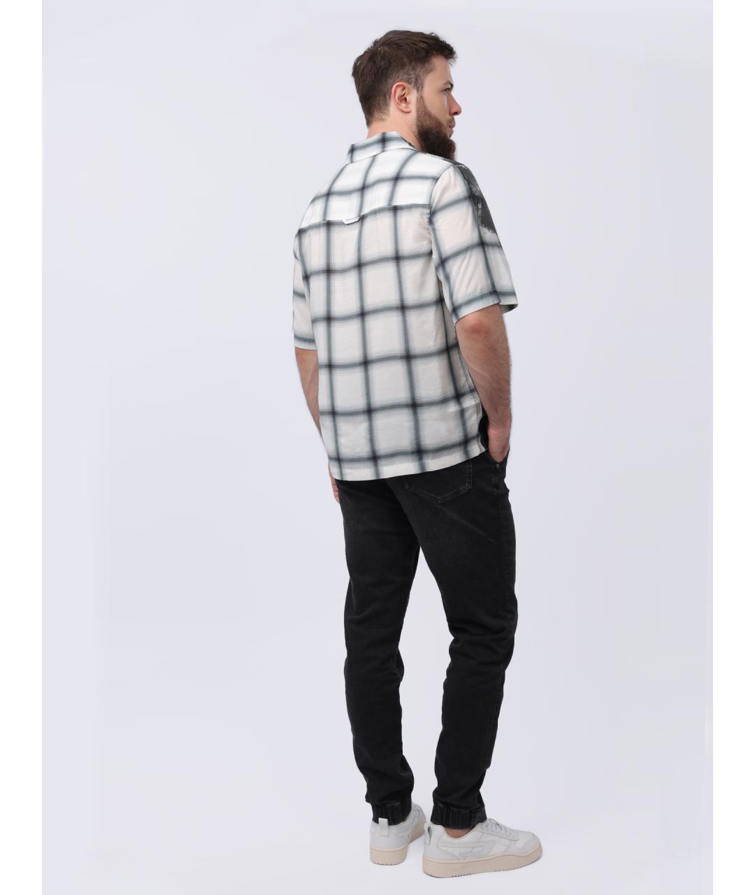 DIESEL Мульти хлопковая кэжуал рубашка, фото 6