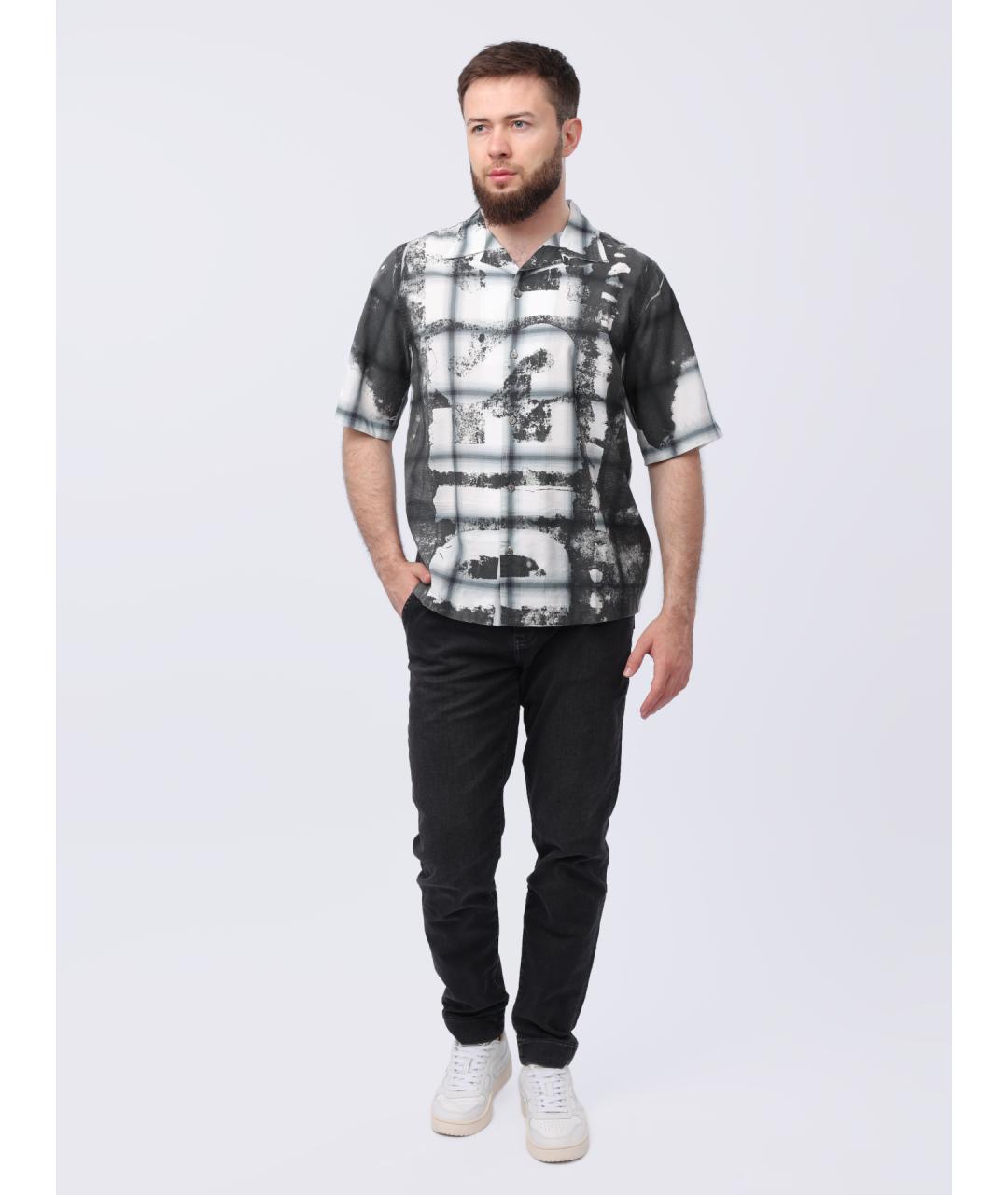 DIESEL Мульти хлопковая кэжуал рубашка, фото 2