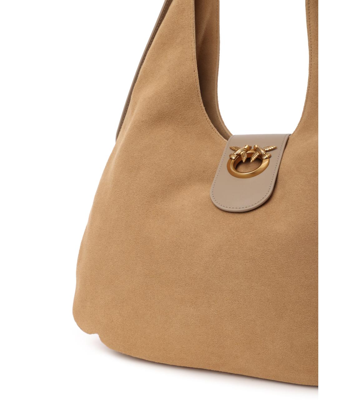 PINKO Бежевая сумка через плечо, фото 5