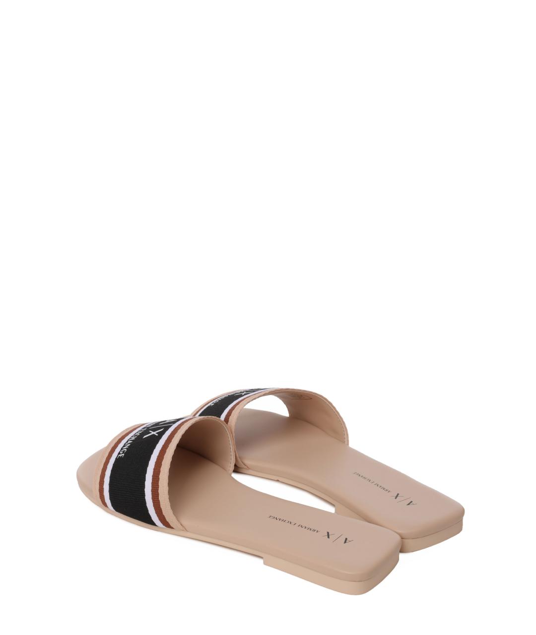 ARMANI EXCHANGE Текстильные шлепанцы, фото 3