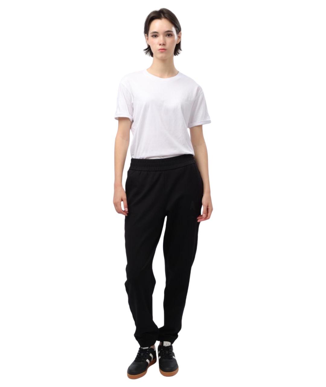 ARMANI EXCHANGE Черные прямые брюки, фото 2