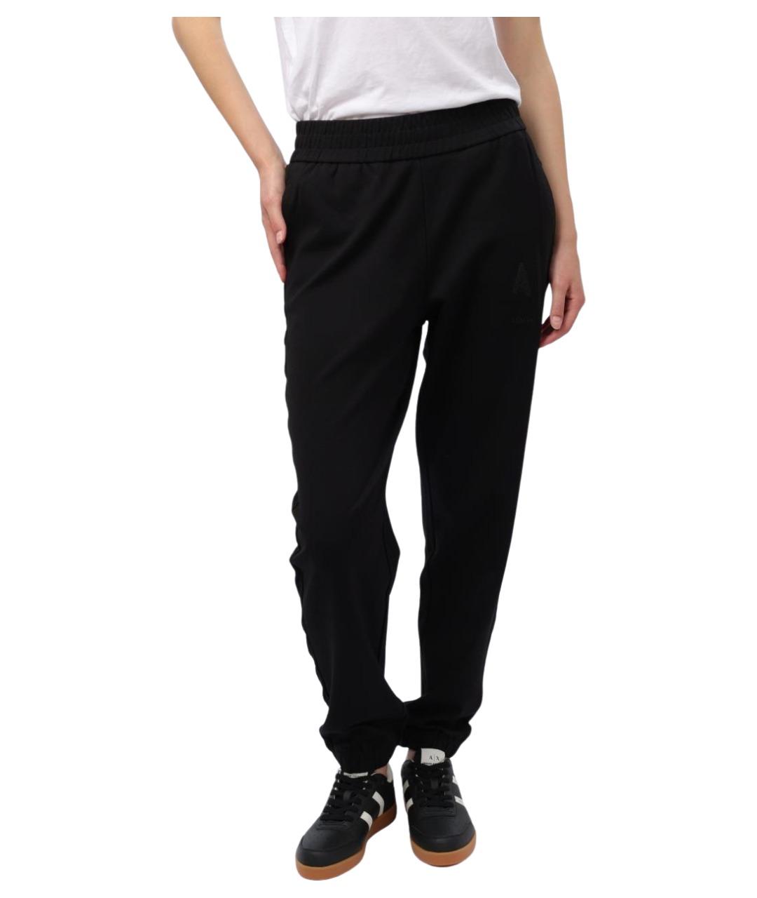 ARMANI EXCHANGE Черные прямые брюки, фото 1