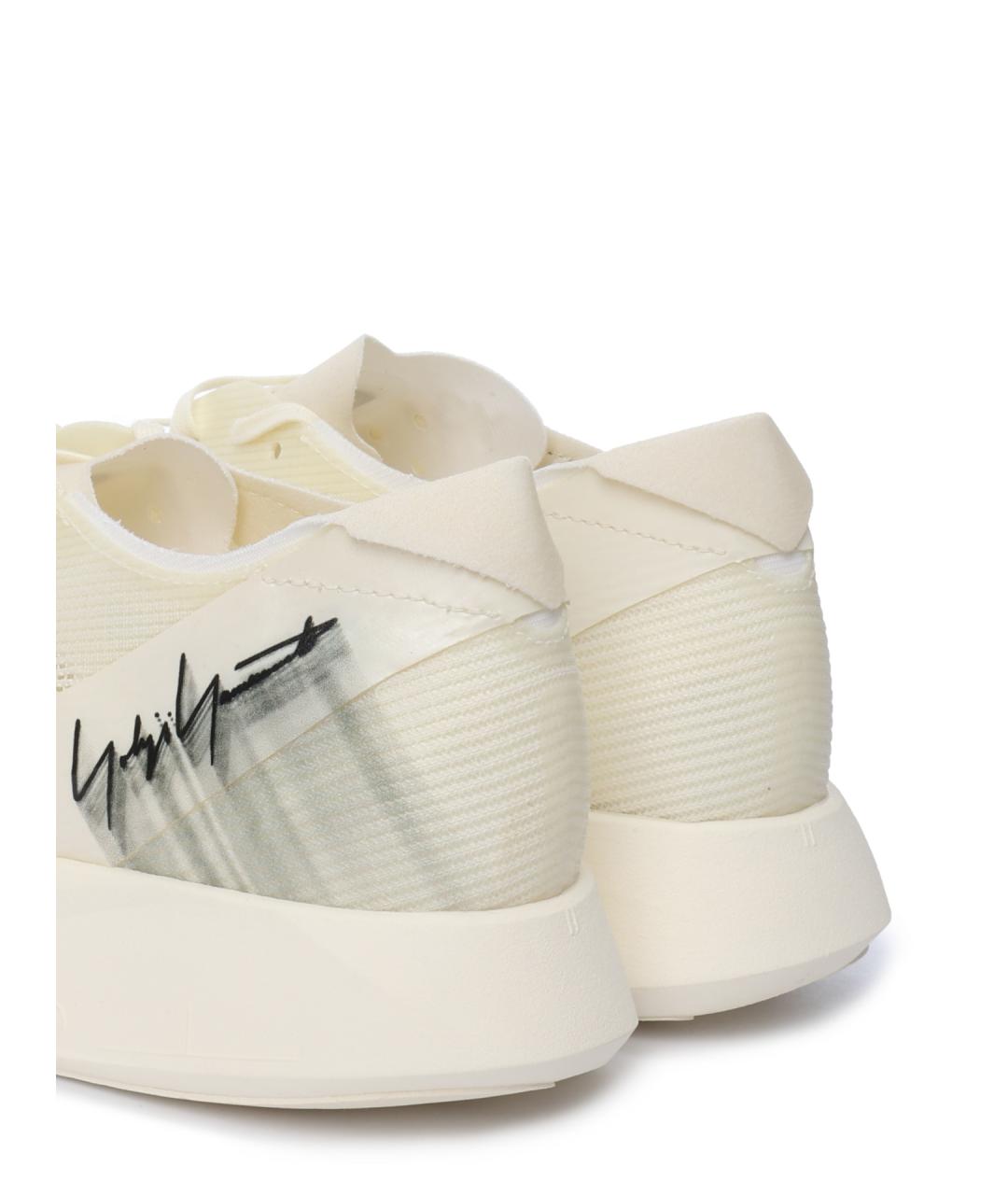 Y-3 Белые низкие кроссовки / кеды, фото 6