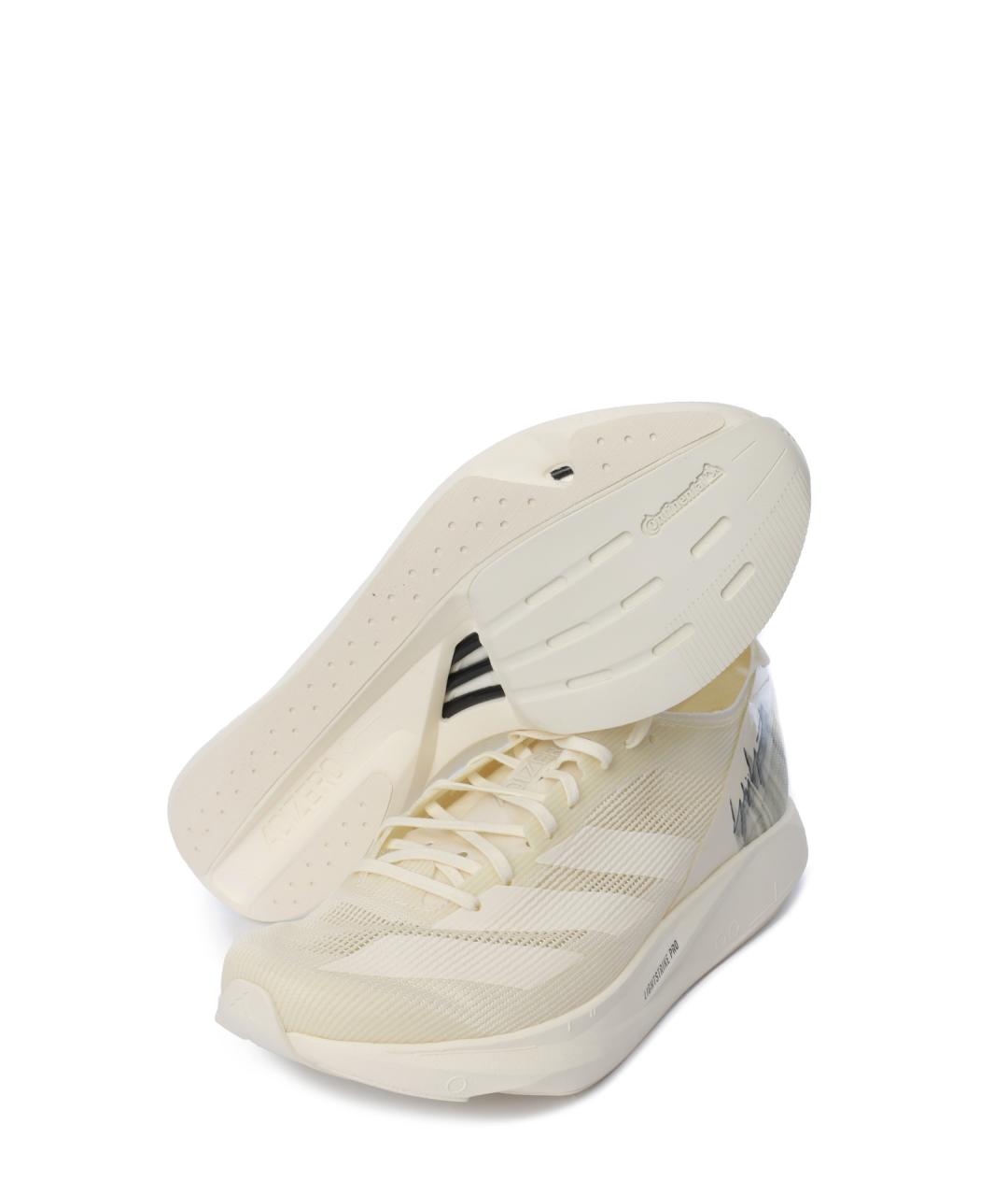 Y-3 Белые низкие кроссовки / кеды, фото 4