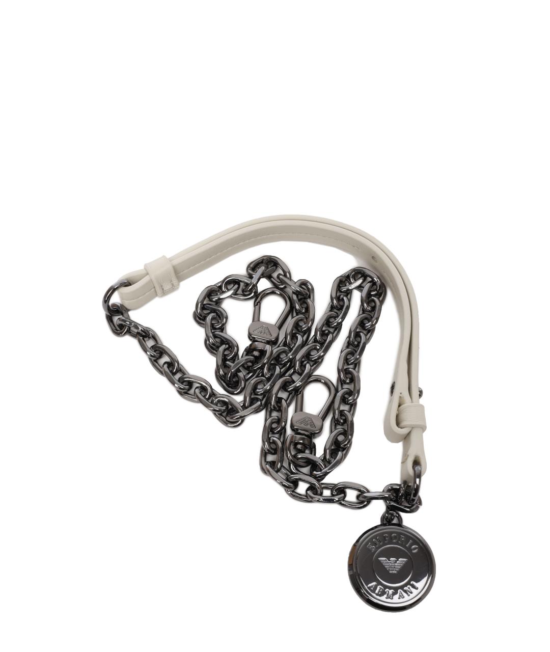 EMPORIO ARMANI Бежевая сумка через плечо, фото 6