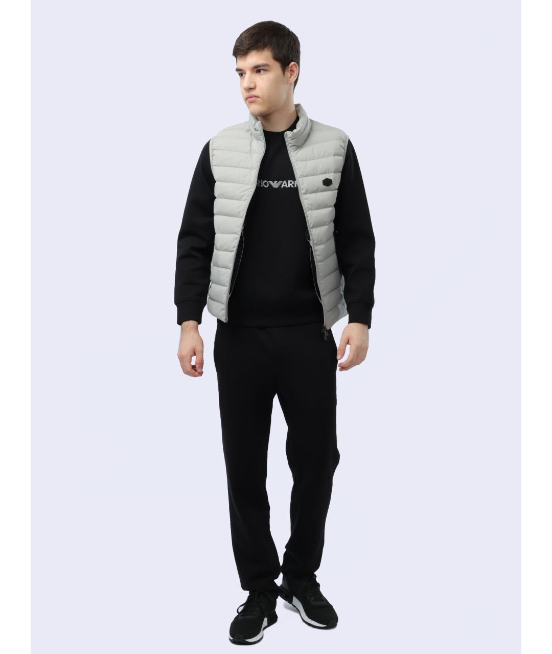 EMPORIO ARMANI Серый жилет, фото 2