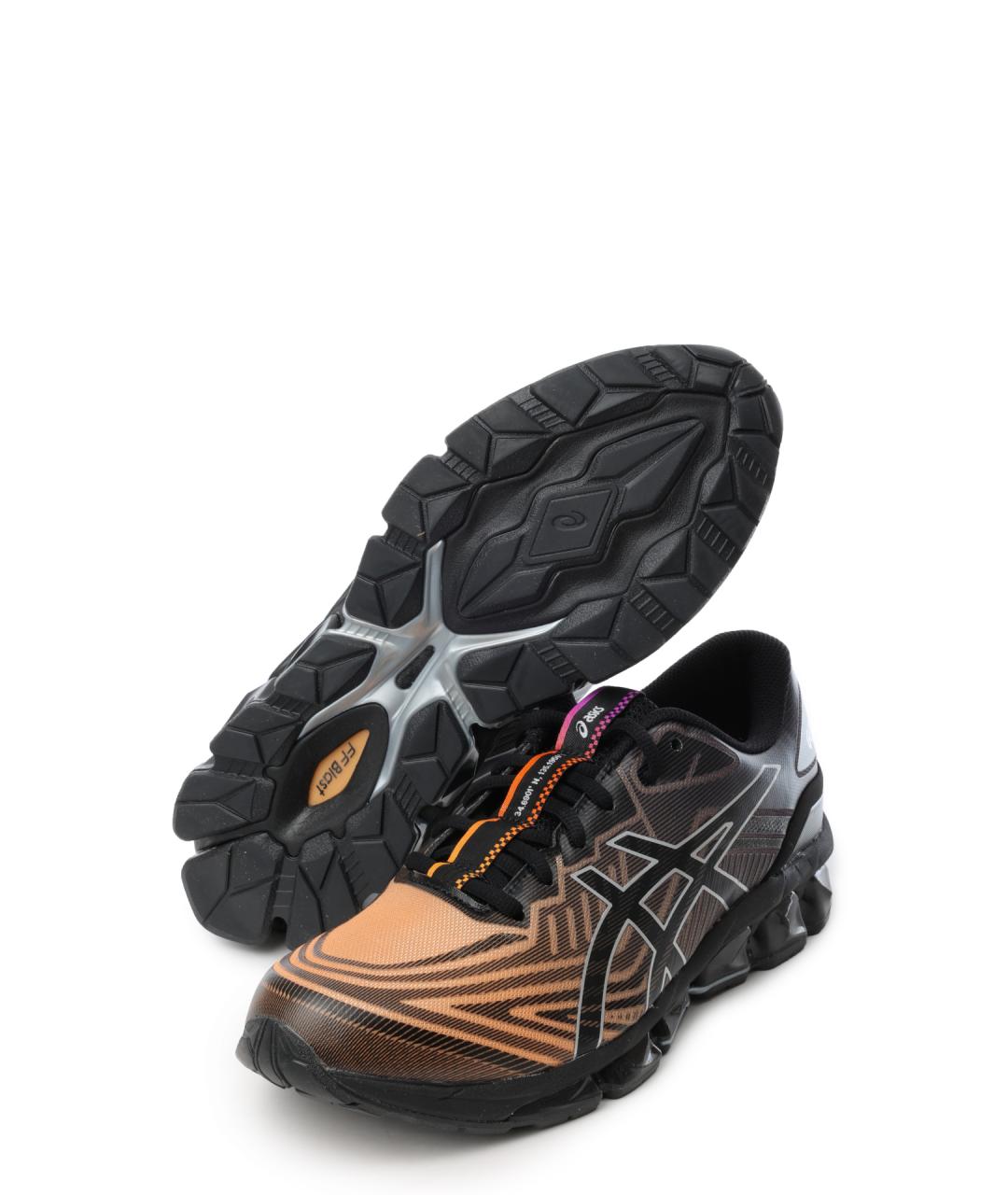 ASICS Черные низкие кроссовки / кеды, фото 4