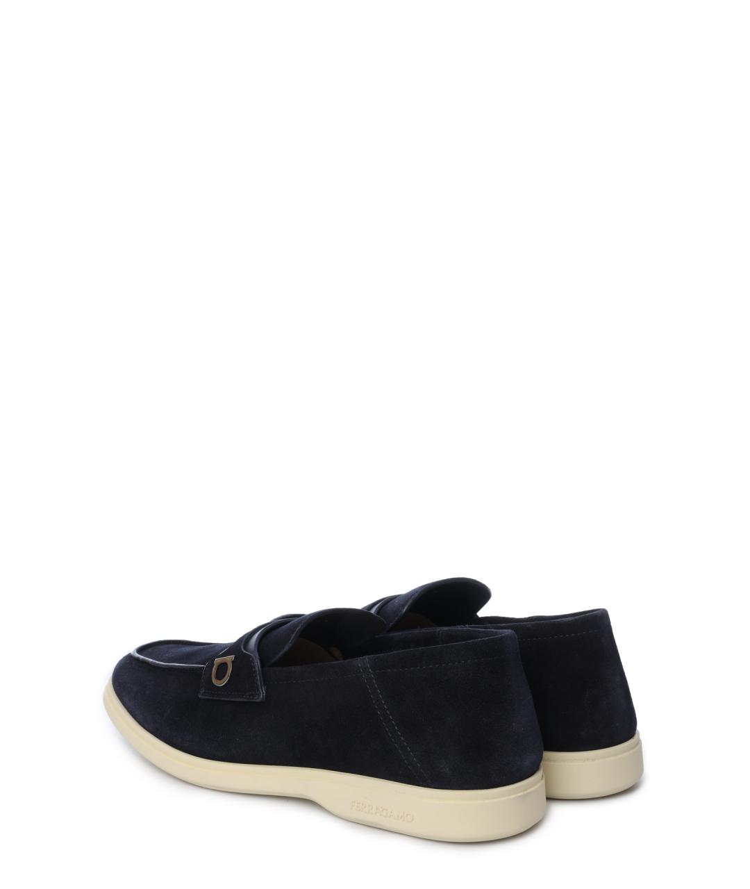 FERRAGAMO Замшевые лоферы, фото 3