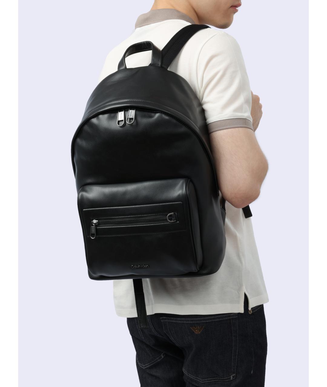 CALVIN KLEIN Черный рюкзак, фото 5