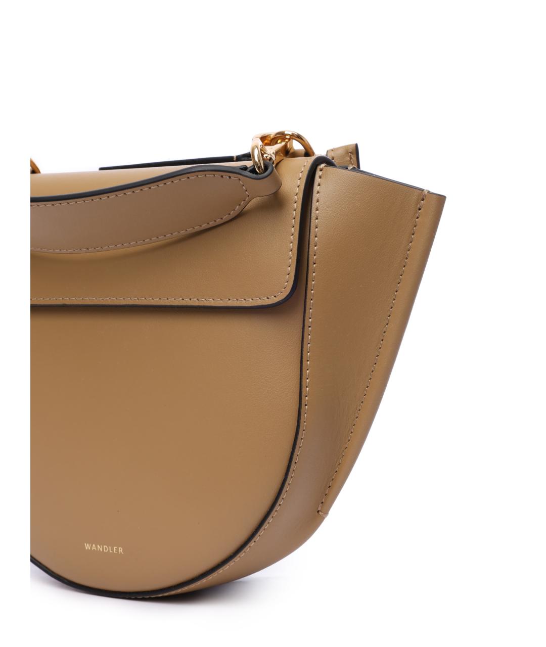 WANDLER Кожаная сумка с короткими ручками, фото 7